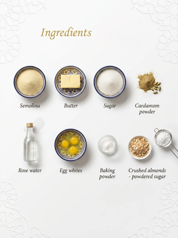 “An overhead shot of a food processor bowl filled with peeled almonds and sugar, halfway ground into a fine almond paste. One spoon showing the texture of the almond filling (smooth but not oily). Neutral kitchen background, natural light, clearly focused on the filling texture, ideal for an almond filling step in a baking tutorial.”